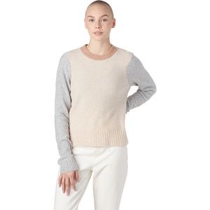 Faherty color block sweater